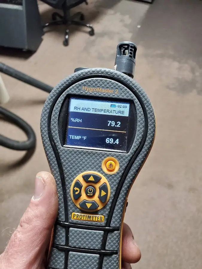 Moisture meter humidity assessment for Fire & Smoke Damage Restoration in Damascus